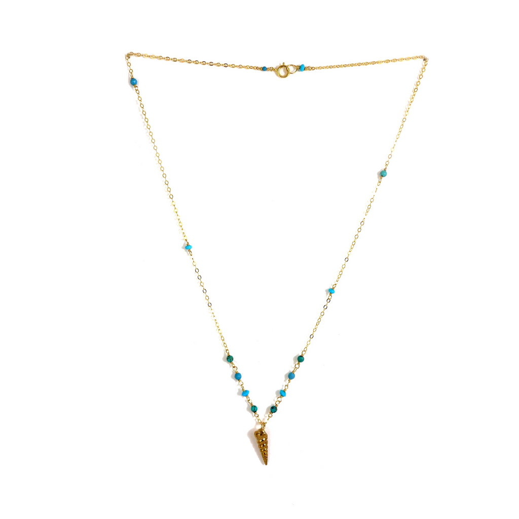 Shell Turquoise Necklace