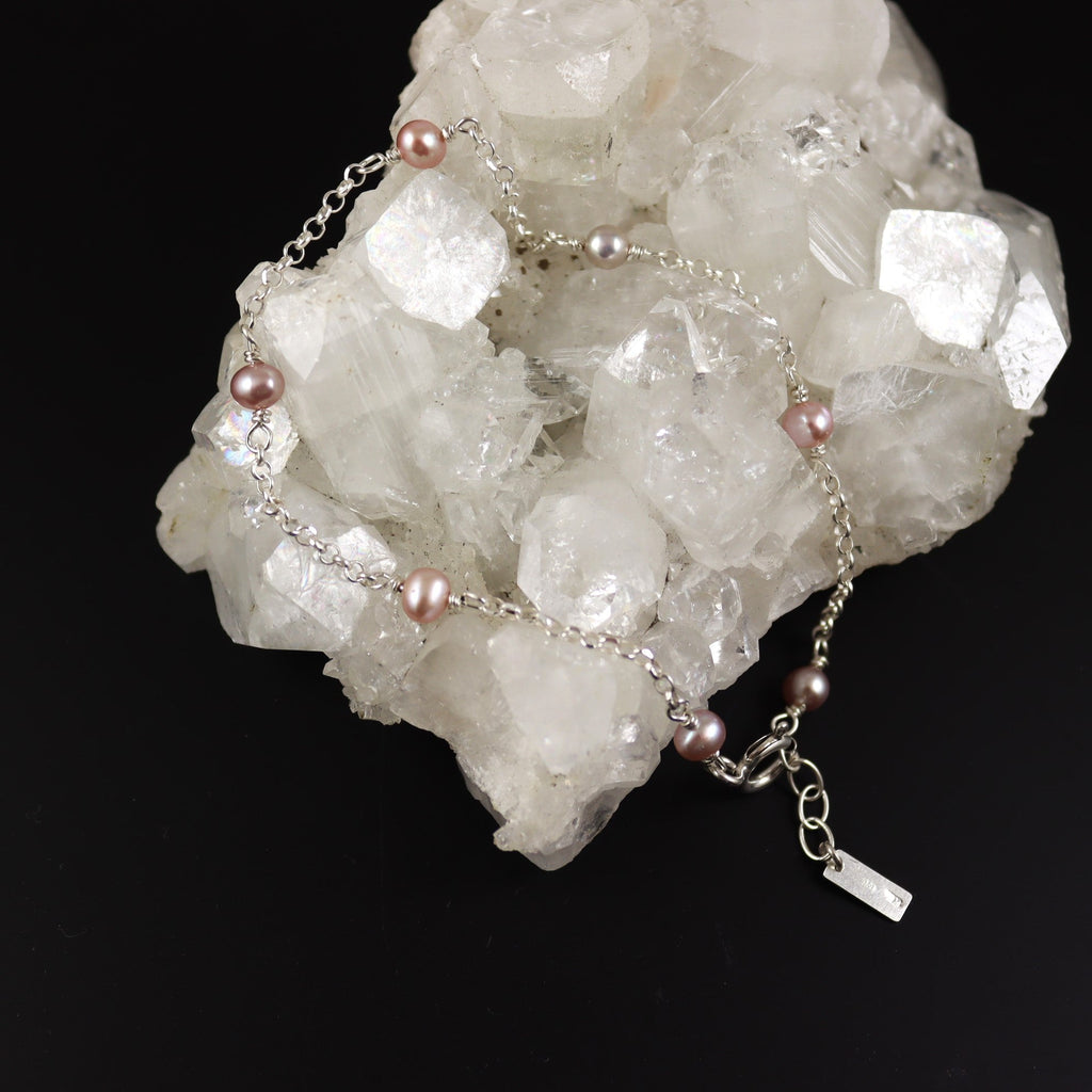 Pink Freshwater Pearl Bracelet
