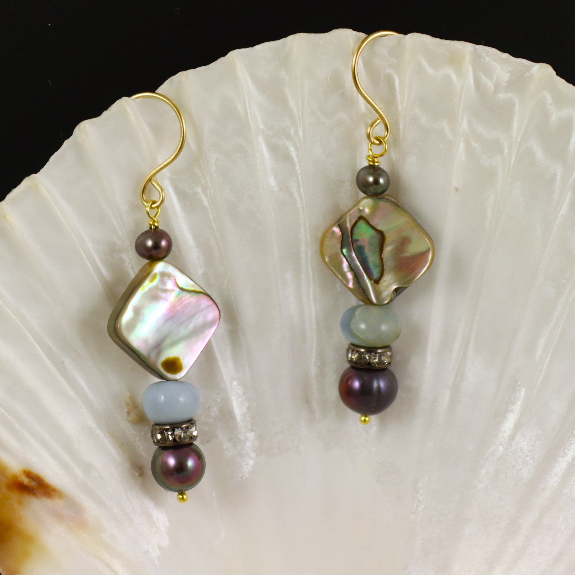 Moonlit Ocean Earrings