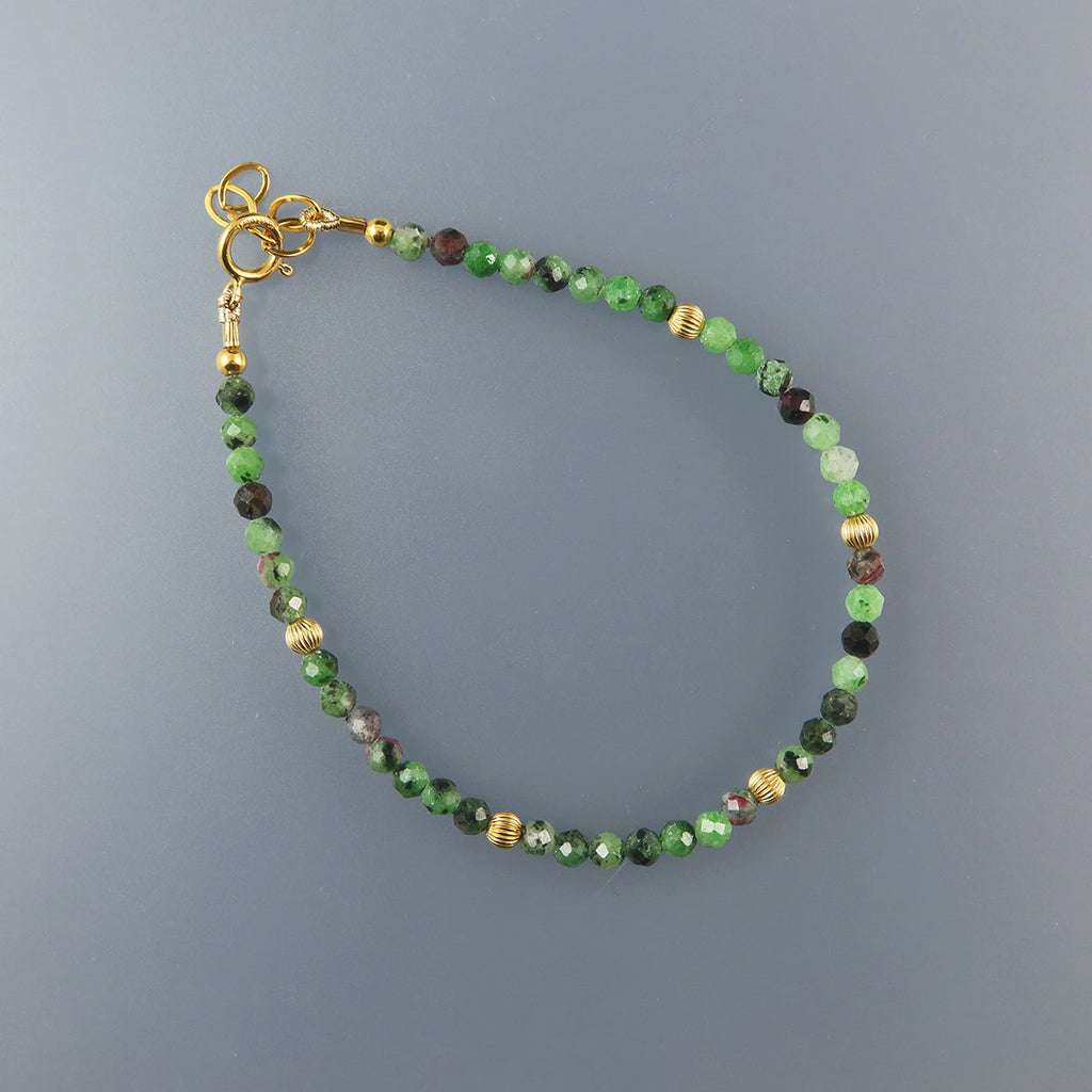 Ruby Zoisite Bracelet