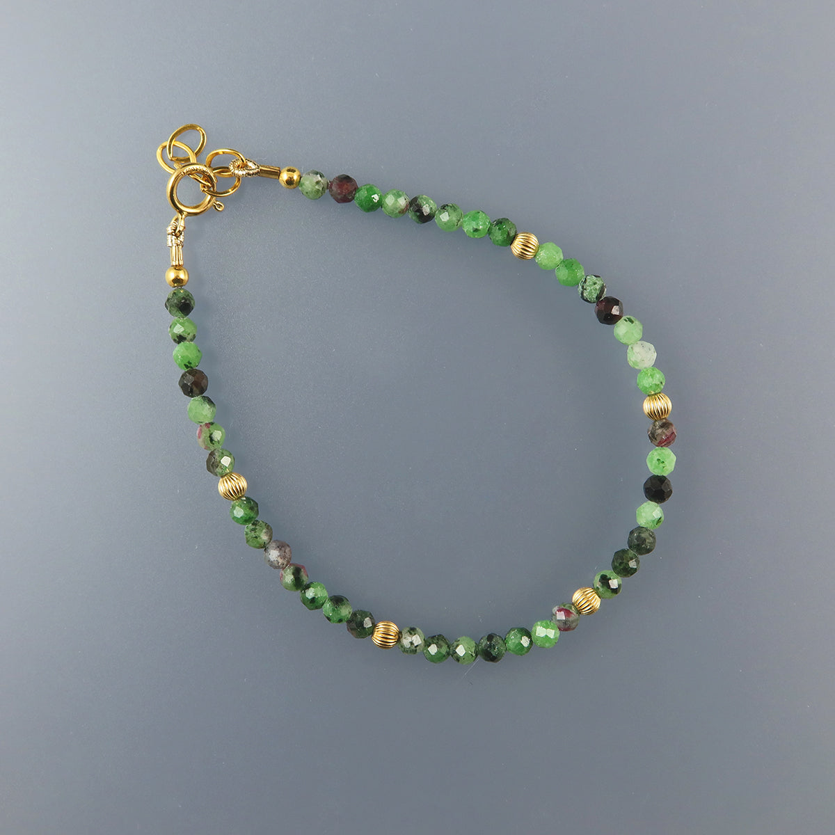 Ruby Zoisite Bracelet