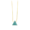 Amazonite Triangle Necklace
