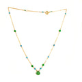 Chrysoprase & Turquoise Necklace