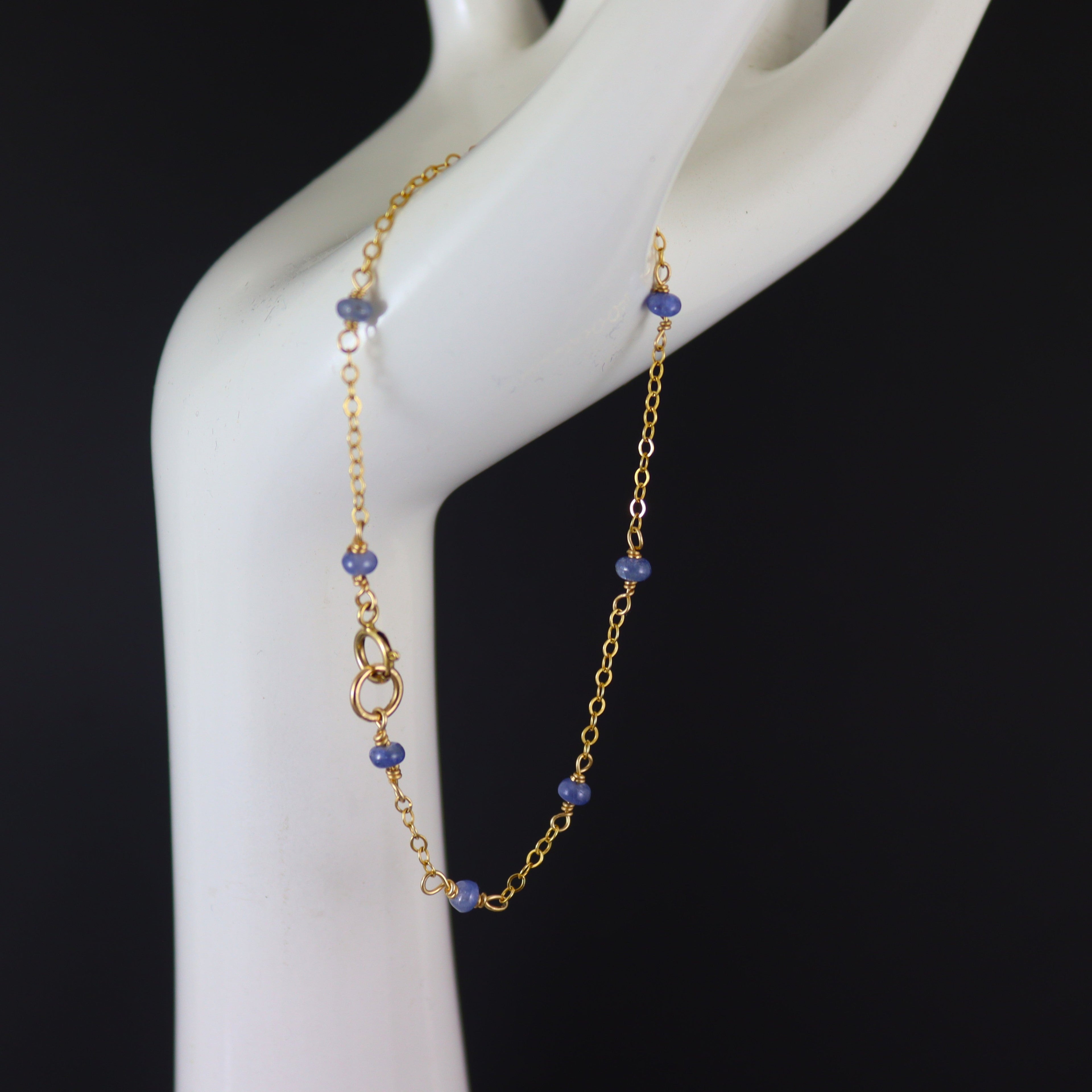 Sapphire Gold Bracelet