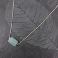 Amazonite Sterling Silver Necklace