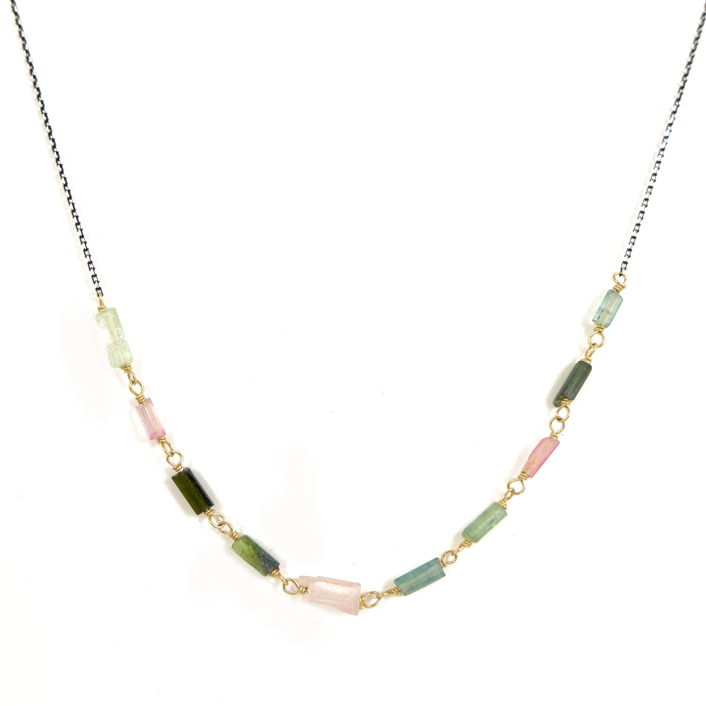 Multi Tourmaline Necklace