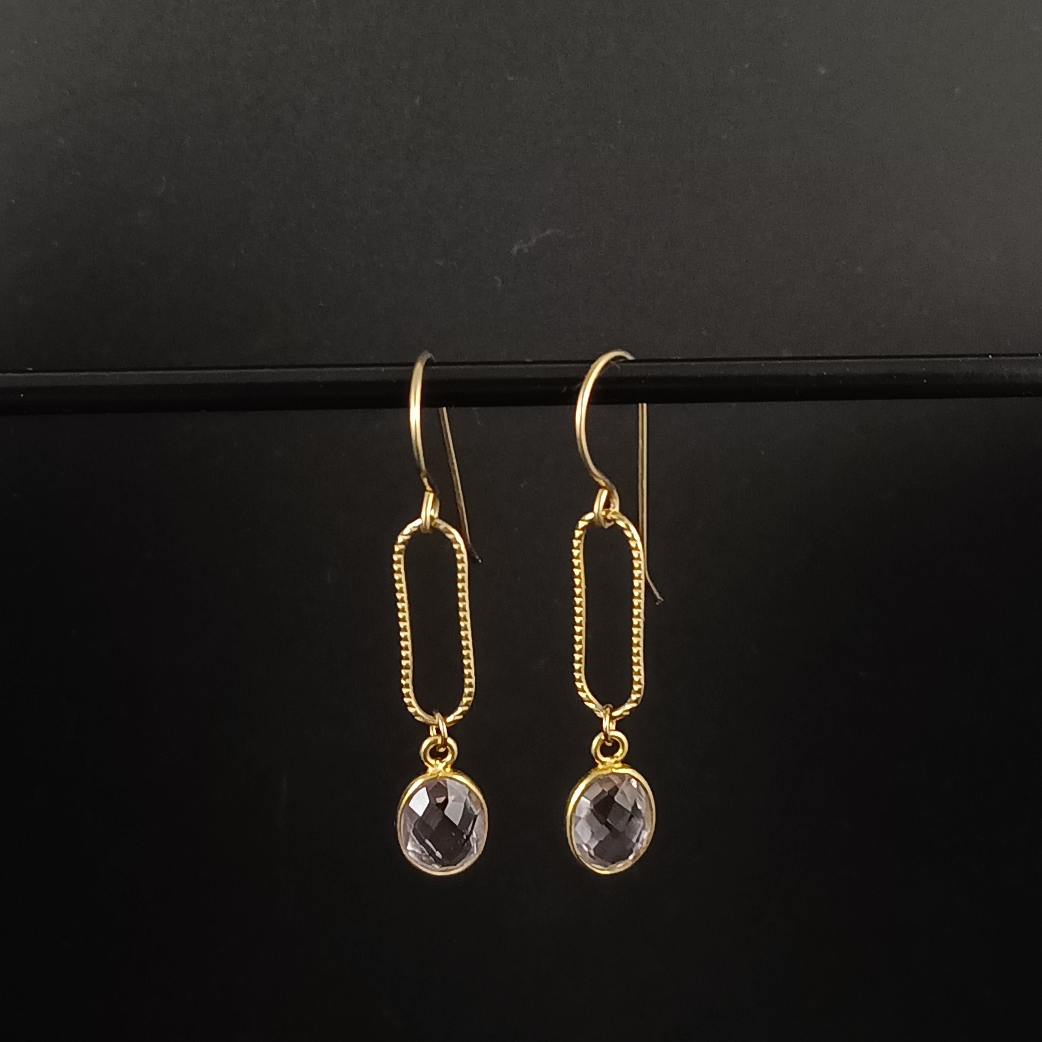 Pink Amethyst Earrings