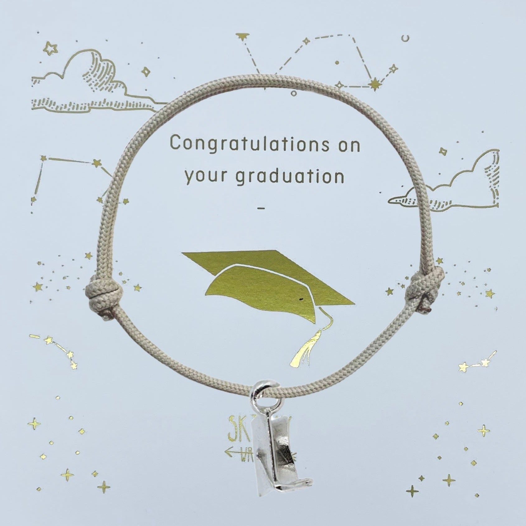 Graduation Rope Bracelet