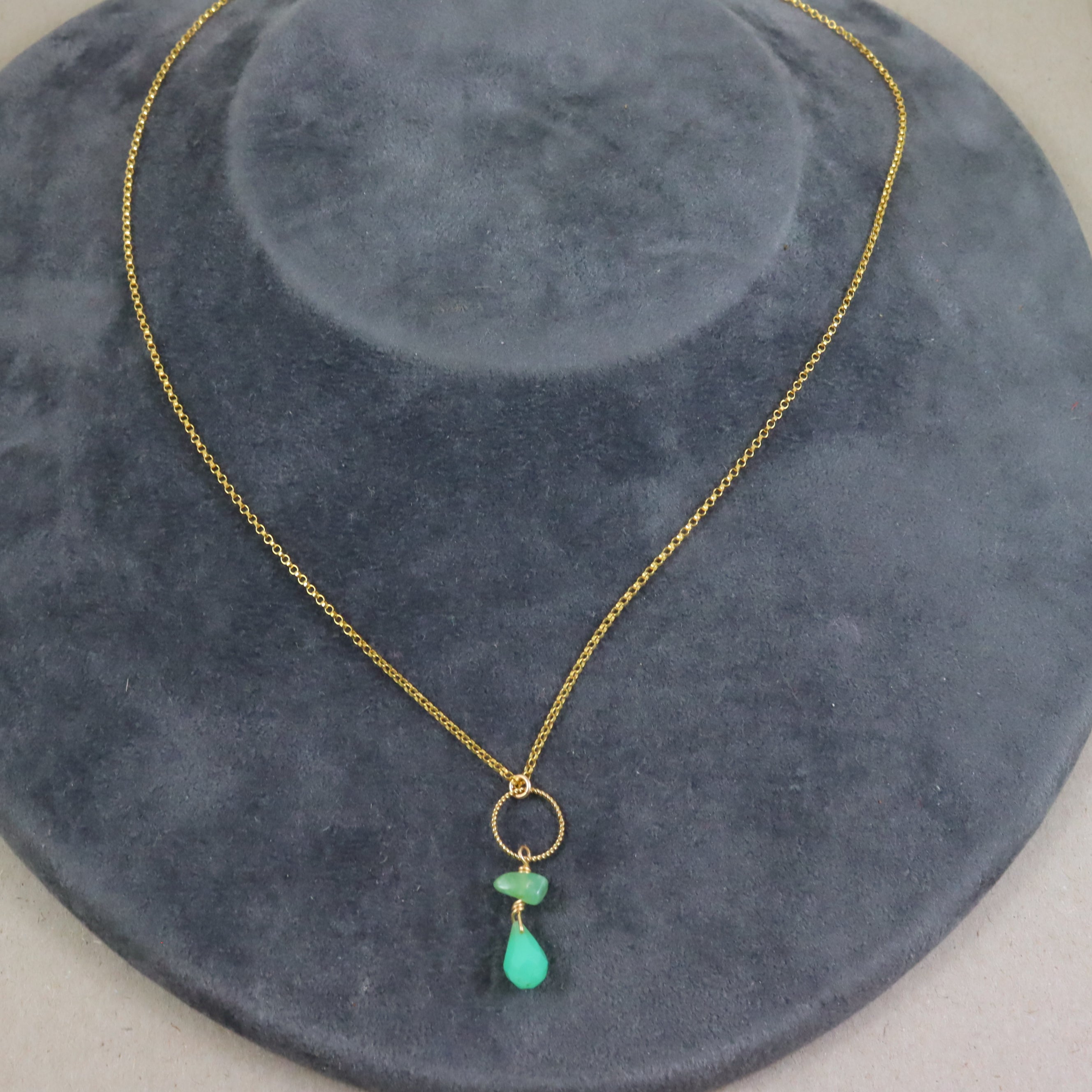 Chrysoprase Necklace