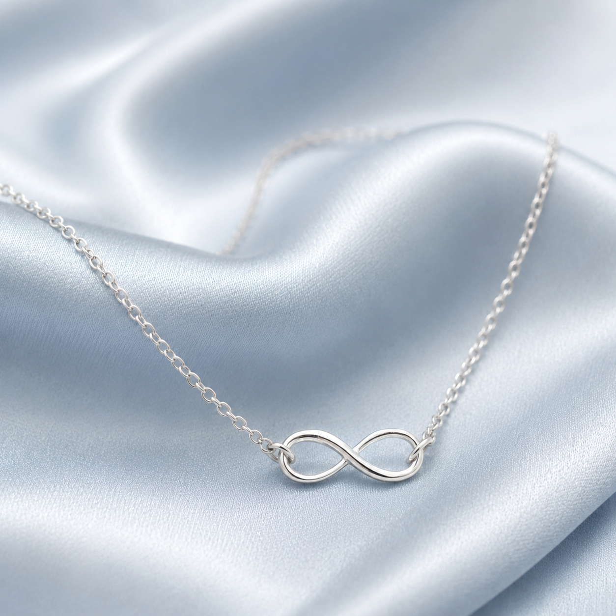 Silver Infinity Necklace