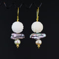 Shell & Pearl Earrings