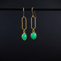 Chrysoprase Earrings