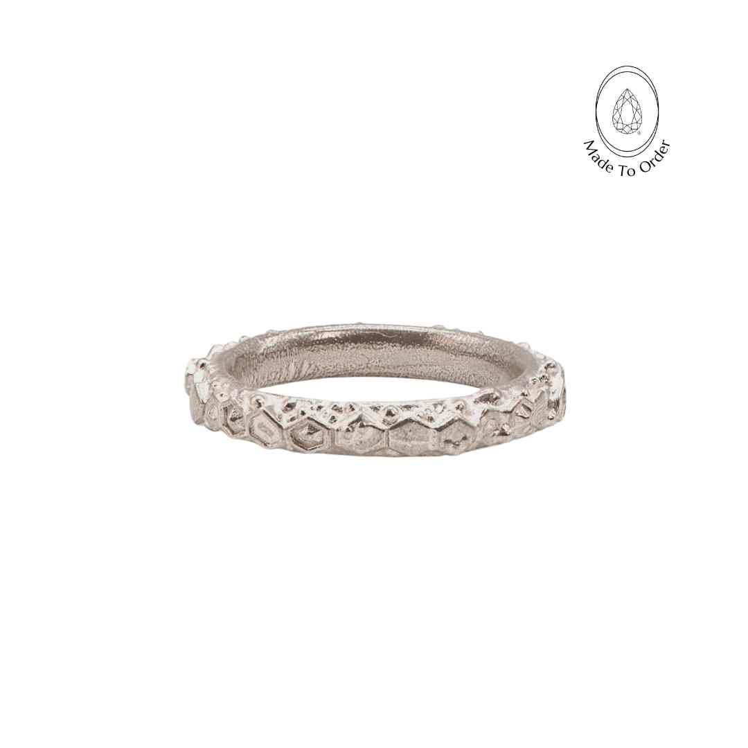 Everyday Silver Goddess Inspired Ring - Hebe