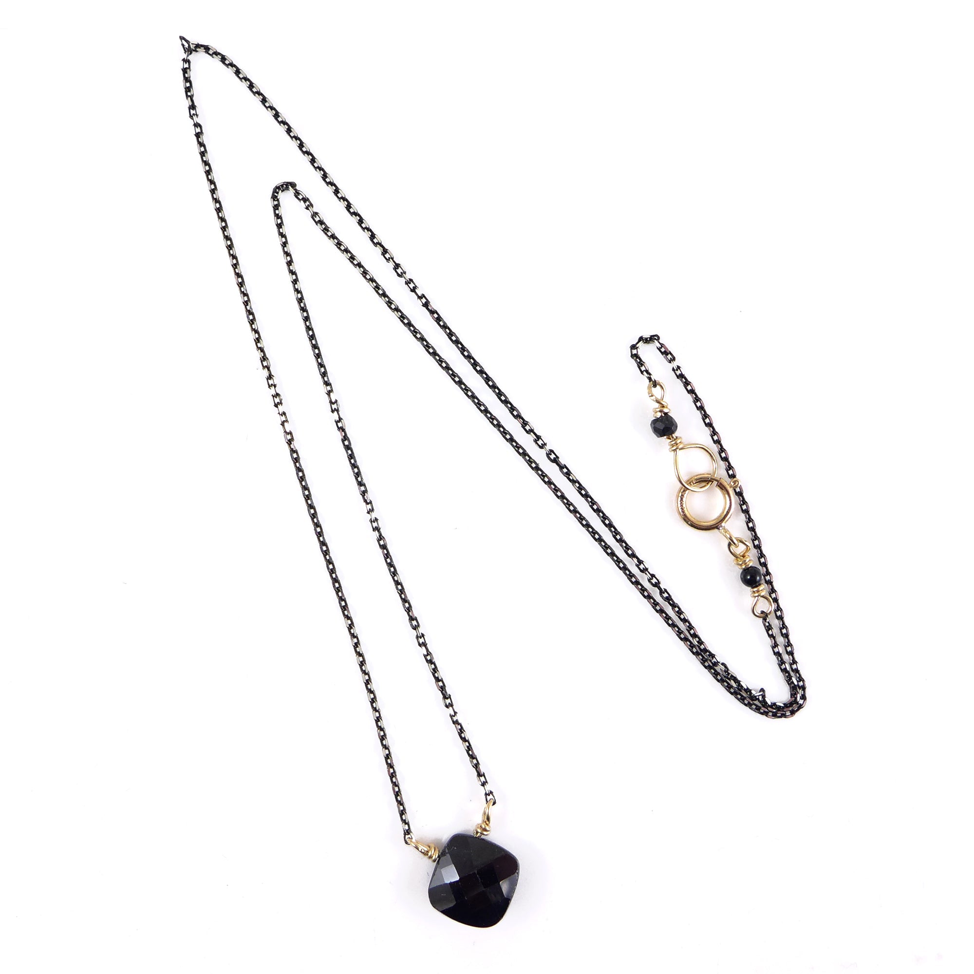 Black Spinel  Necklace