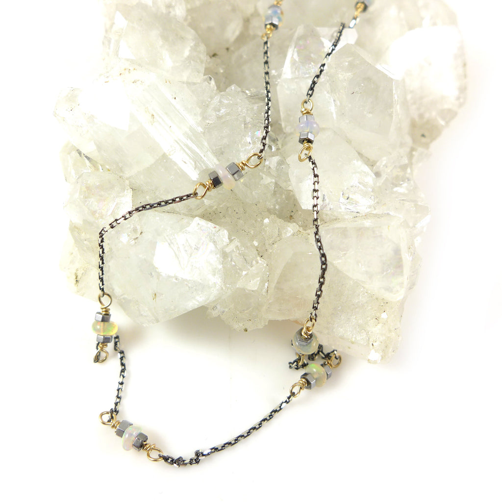 Ethiopian Opal Necklace