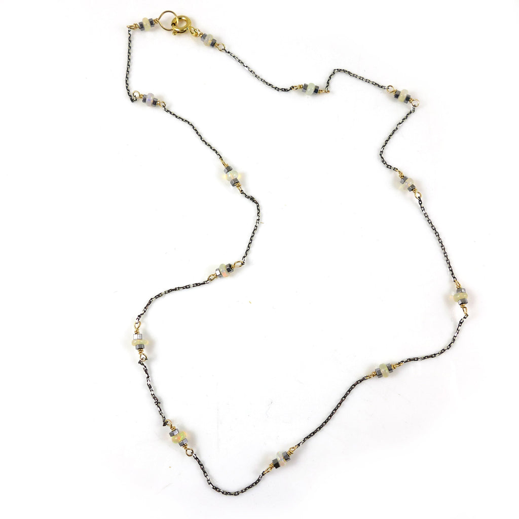Ethiopian Opal Necklace