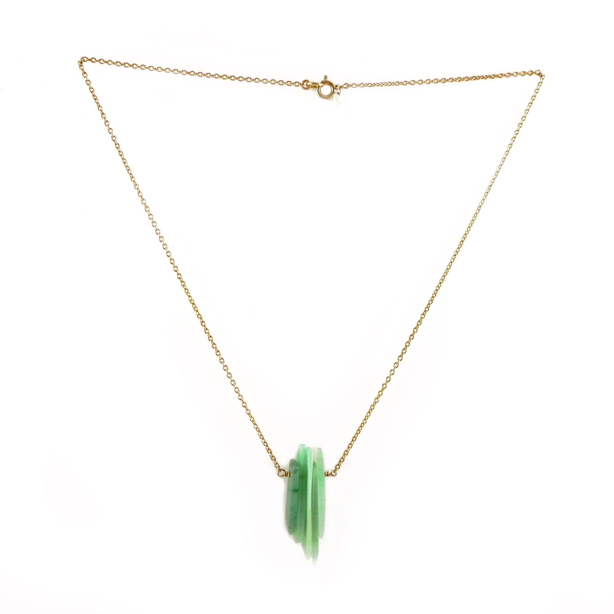 Aventurine Shard Necklace